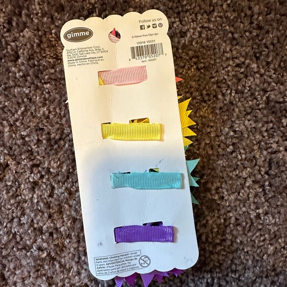 NWT - set of hair clips - Picture 2 of 2